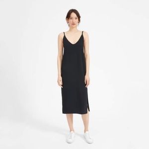 Everlane Japanese GoWeave long slip dress